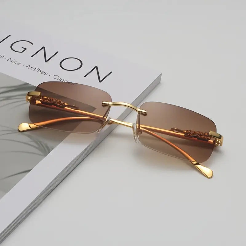 Hexa Stainless Steel Bracelet + Frameless Glasses